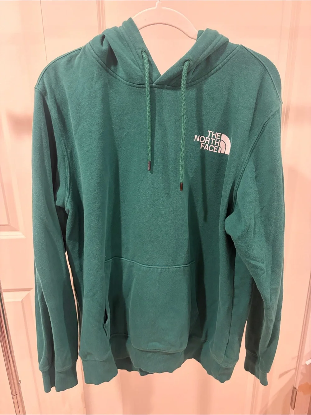 The North Face Men's Teal Green Hoodie Pullover